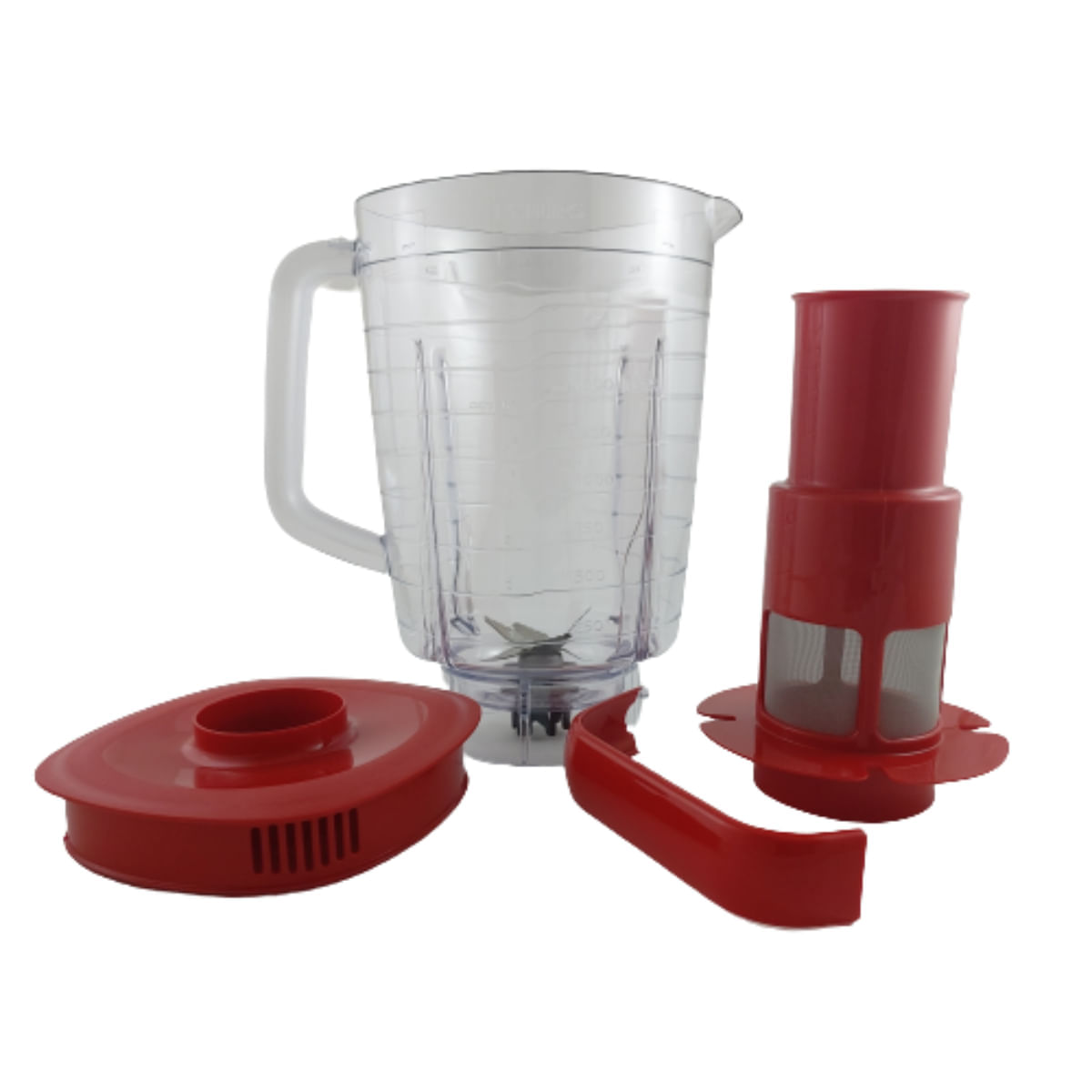 Copo Tampa Filtro Vermelho Liquidificador Walita RI2134