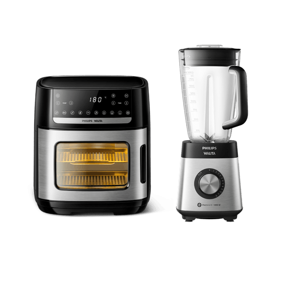 Airfryer Forno + Liquidificador Série 5000 Inox Philips Walita