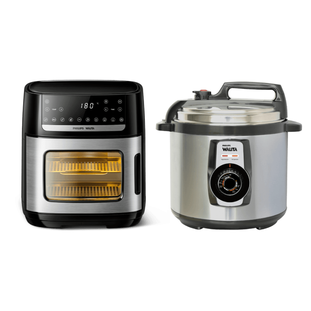 Airfryer Forno + Panela de Pressão Elétrica Philips Walita