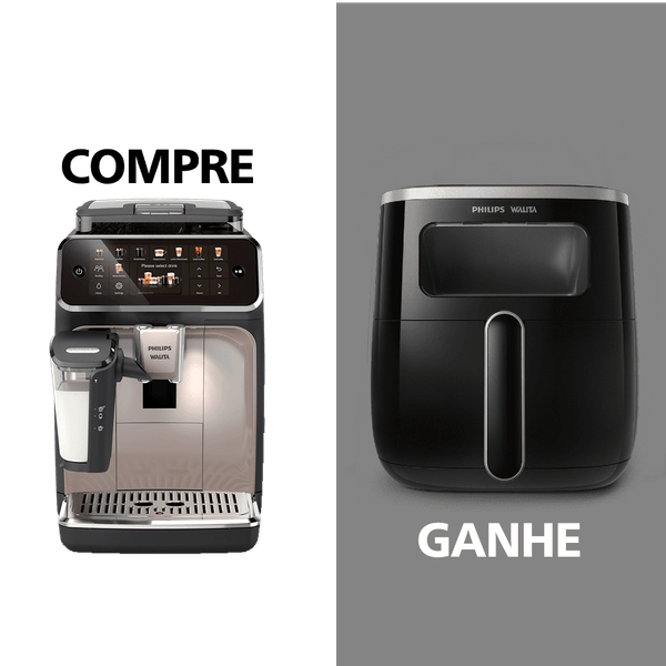 Compre Cafeteira Espresso Superautomática Série 5500 Ganhe Fritadeira Airfryer com visor Série 3000