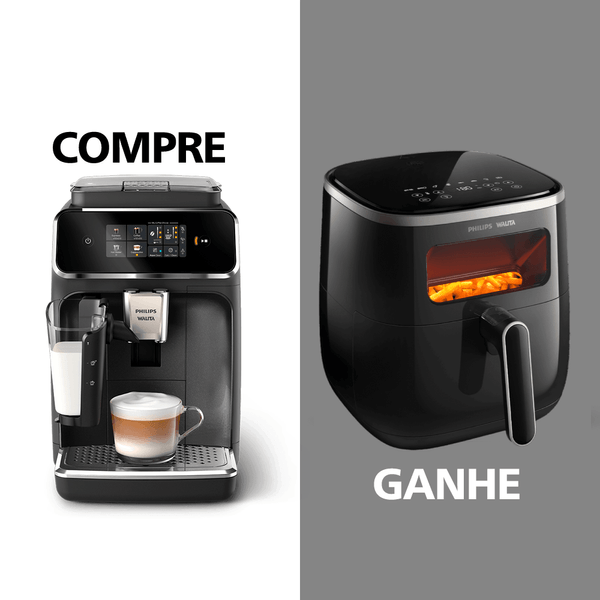 Compre Cafeteira Espresso Superautomática Série 2330 Ganhe Fritadeira Airfryer com visor Série 3000