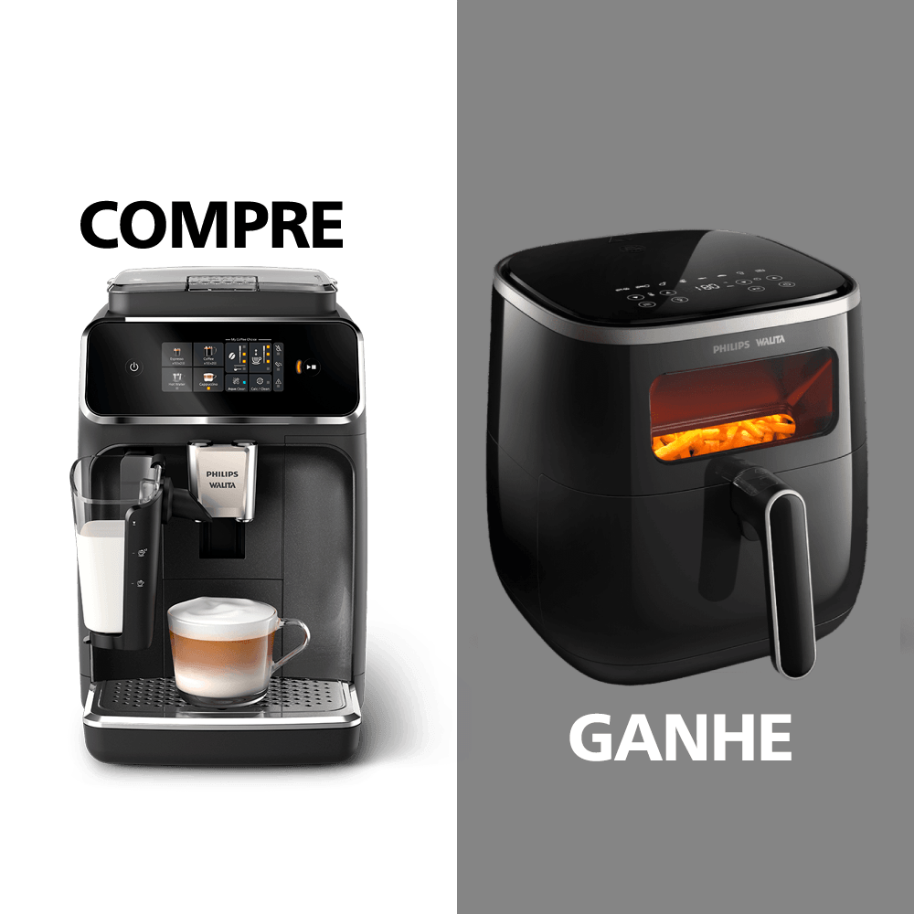 Compre Cafeteira Espresso Superautomática Série 2330 Ganhe Fritadeira Airfryer com visor Série 3000